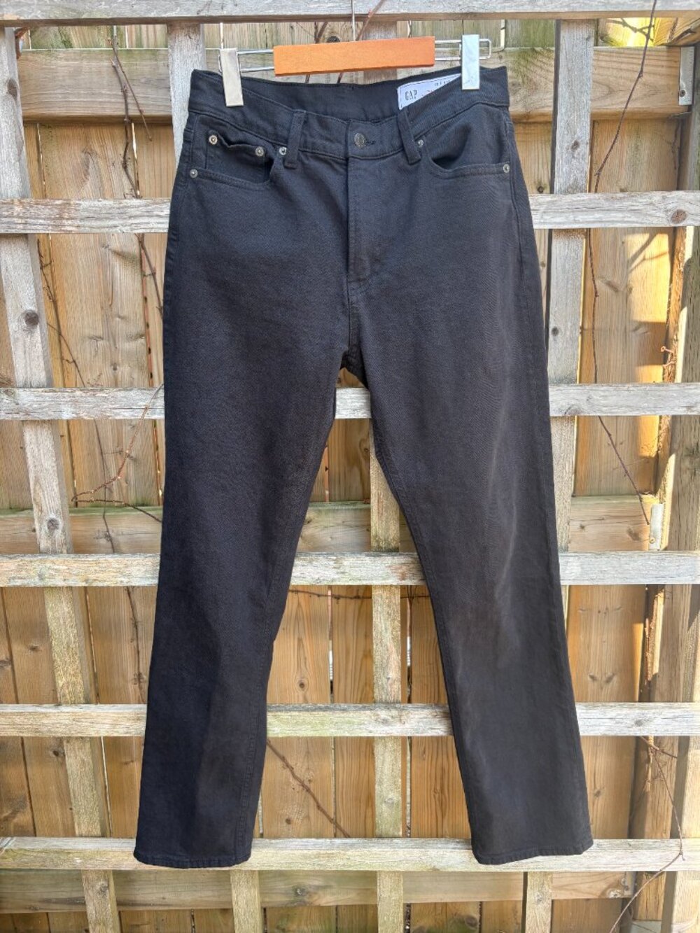 GAP 90s Straight High Rise Jean - Picture 2 of 4